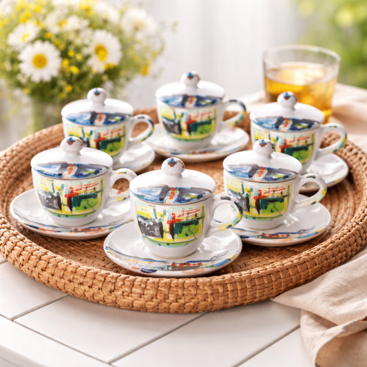 Servizio Tazzine Da Caffè Chrysalis