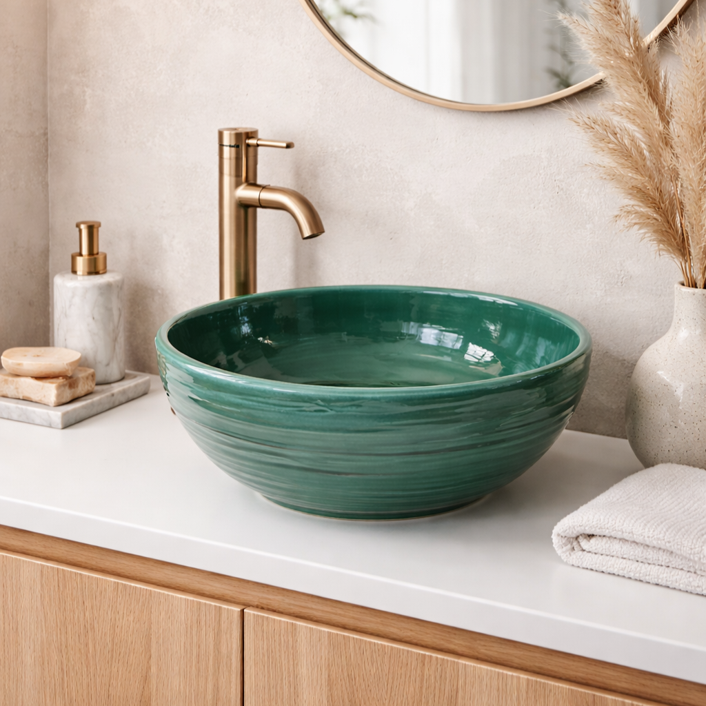 Lavabo da Appoggio Smeraldo