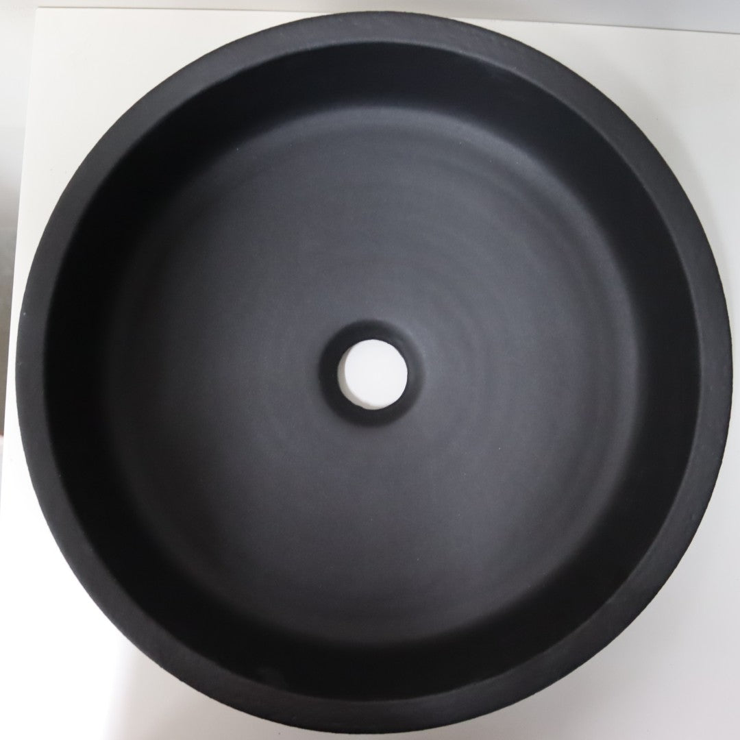 Lavabo da Appoggio Nero Matt